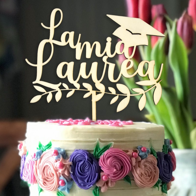 CAKE TOPPER LAUREA