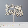 CAKE TOPPER BATTESIMO